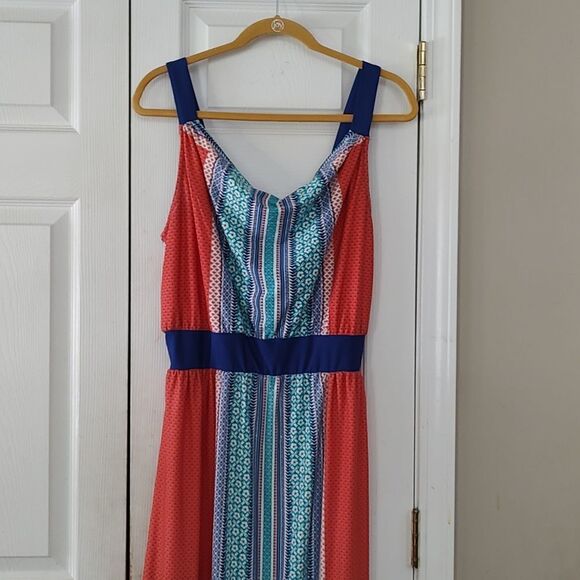 New Directions boho spring  summer party night out dress Sz M - Picture 3 of 4
